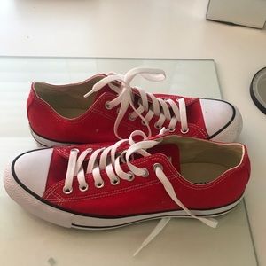 Red Men’s Converse